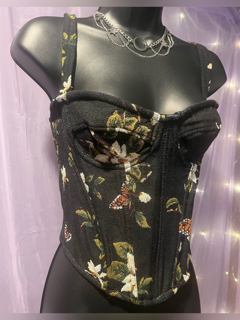 Butterfly Tapestry Corset